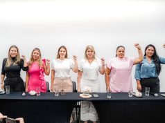 Mujeres militantes de Fuerza Ciudadana se pronuncian ante acusaciones contra Caicedo