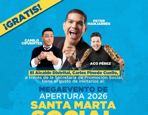Llega “Santa Marta Social” el evento social más grande de la historia
