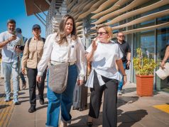 Gobernadora Guerra recibió a minTransporte para atender emergencia en Mendihuaca