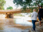 Gobernadora Margarita Guerra gestiona puente militar para Mendihuaca