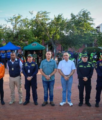 Alcalde Pinedo preside lanzamiento del Plan de Seguridad para Semana Santa