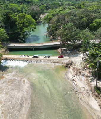 Medidas de control para paso por vía provisional sobre río Mendihuaca