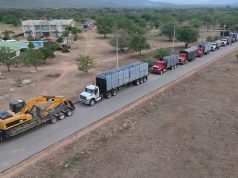 Inicia llegada de Estructuras del Puente Modular que instalará el Ejercito Nacional en Mendihuaca