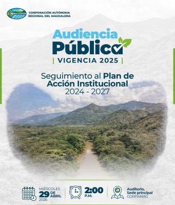 Este 29 de abril, CORPAMAG rinde cuentas a la ciudadanía