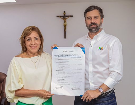 CamComercio y Cajamag fortalecen alianza para impulsar el desarrollo empresarial del Magdalena