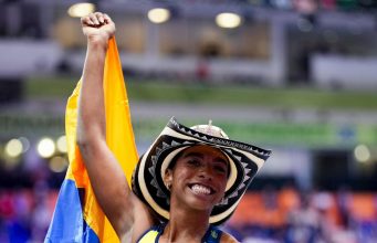 Natalia Linares González, estudiante UNIMAGDALENA, ganó bronce en Mundial de Atletismo