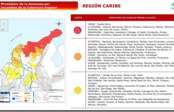 Santa Marta se mantiene en Alerta Roja por amenaza de incendios de cobertura vegetal