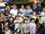 Alcalde Carlos Pinedo Cuello entregó parque infantil en el Líbano 2000