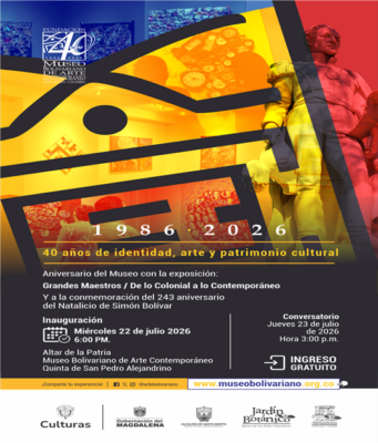 Museo Bolivariano de Arte Contemporáneo celebra su 40 aniversario