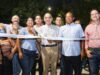 Alcalde Pinedo entregó placa huella en Bonda