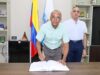Ante el alcalde Pinedo se posesionó el secretario General, Gabriel Vicioso
