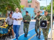 Con presencia de Ejército y Policía, Gobierno de Pinedo refuerza seguridad en el Centro Histórico