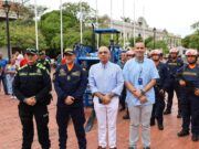 Alcaldía fortalece la seguridad en Santa Marta con entrega de vehículos a la Fuerza Pública