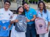 Rector de UNIMAGDALENA impulsa sentido de pertenencia con entrega de maletines institucionales